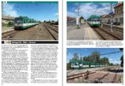 Buchcover und Innenansicht für das Buch: U-Bahn, S-Bahn & Tram in Budapest