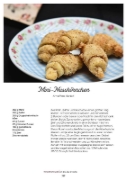 Buchcover und Innenansicht für das Buch: klein & fein. Herzhafte Häppchen und süße Snacks - Köstliches aus der Landfrauenküche