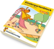 Buchcover und Innenansicht für das Buch: Kindergartenblock ab 3 Jahre - Das kann ich schon!