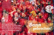 Buchcover und Innenansicht für das Buch: WAS IST WAS Fußball. Anpfiff, Flanke, Tooor!