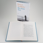Buchcover und Innenansicht für das Buch: Der letzte Satz