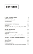 Buchcover und Innenansicht für das Buch: The Berlin Wall