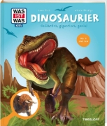 Buchcover und Innenansicht für das Buch: WAS IST WAS Kids Dinosaurier. Gefährlich, gigantisch, genial