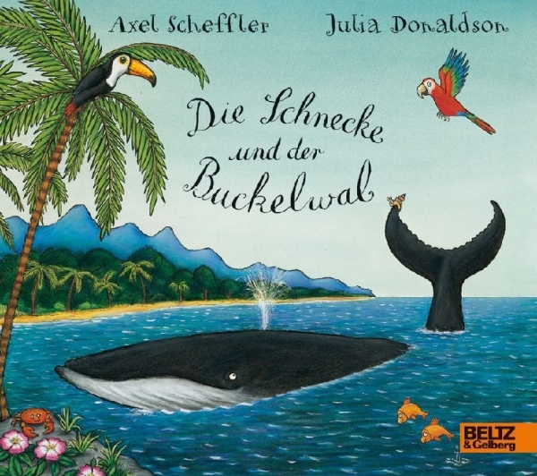 Buchcover und Innenansicht für das Buch: The Snail and the Whale (Board Book)