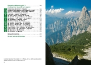 Buchcover und Innenansicht für das Buch: Dolomiten Höhenwege 1-3