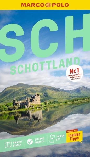 Buchcover und Innenansicht für das Buch: MARCO POLO Reiseführer Schottland