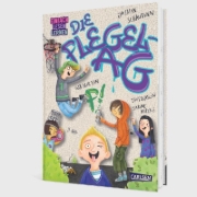 Buchcover und Innenansicht für das Buch: Die Flegel-AG: Gib mir ein F!