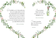 Buchcover und Innenansicht für das Buch: Zur Hochzeit für euch zwei
