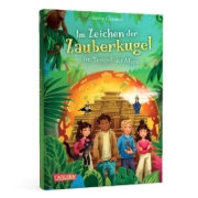 Buchcover und Innenansicht für das Buch: Im Zeichen der Zauberkugel 9: Im Tempel der Maya