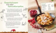 Buchcover und Innenansicht für das Buch:  Das große Räuber Hotzenplotz Koch- und Backbuch