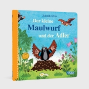Buchcover und Innenansicht für das Buch: Der kleine Maulwurf und der Adler