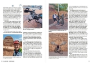 Buchcover und Innenansicht für das Buch: Mit dem Fahrrad auf der Route 66