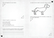 Buchcover und Innenansicht für das Buch: Was ich an dir liebe - Ein originelles Erinnerungsalbum für dich und deinen vierbeinigen Freund