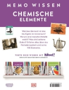 Buchcover und Innenansicht für das Buch: memo Wissen. Chemische Elemente