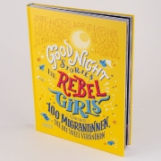 Buchcover und Innenansicht für das Buch: Good Night Stories for Rebel Girls - 100 Immigrant Women Who Changed the World