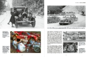 Buchcover und Innenansicht für das Buch: Rallye Legenden - Zeitreise auf Asphalt, Schotter und Schnee
