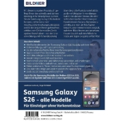 Buchcover und Innenansicht für das Buch: Samsung Galaxy S26 - alle Modelle - Für Einsteiger ohne Vorkenntnisse