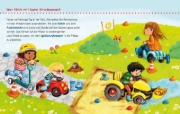 Buchcover und Innenansicht für das Buch: Unkaputtbar: Mein Laufrad und andere Kinderfahrzeuge