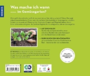 Buchcover und Innenansicht für das Buch: Was mache ich wann im Gemüsegarten?