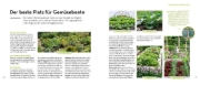 Buchcover und Innenansicht für das Buch: Was mache ich wann im Gemüsegarten?