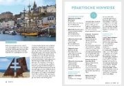 Buchcover und Innenansicht für das Buch: Normandie mit dem Wohnmobil