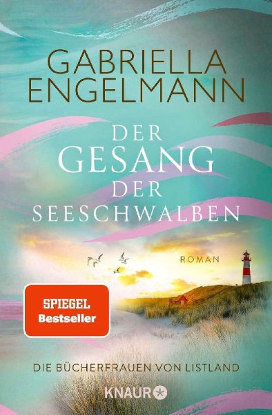 Buchcover und Innenansicht für das Buch: Die Bücherfrauen von Listland. Der Gesang der Seeschwalben