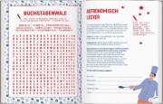 Buchcover und Innenansicht für das Buch: DUMONTs Fantastische Rätselreise Auf Deutschlandtour