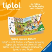 Buchcover und Innenansicht für das Buch: tiptoi® Suchen und Entdecken: Die Jahreszeiten