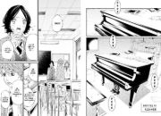 Buchcover und Innenansicht für das Buch: Shigatsu wa Kimi no Uso