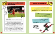 Buchcover und Innenansicht für das Buch: 100 Dinge, die du als Fußball-Fan wissen musst