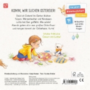 Buchcover und Innenansicht für das Buch: Lotta feiert Ostern