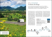 Buchcover und Innenansicht für das Buch: KUNTH Mit dem Wohnmobil durch Deutschland