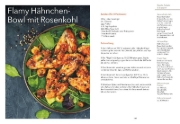 Buchcover und Innenansicht für das Buch: Airfryer Balance - Detox für die Leber