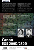 Buchcover und Innenansicht für das Buch: Canon EOS 200D / 250D