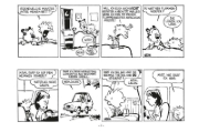 Buchcover und Innenansicht für das Buch: The Calvin and Hobbes Portable Compendium Set 1