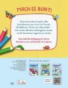 Buchcover und Innenansicht für das Buch: Malbuch Tiere