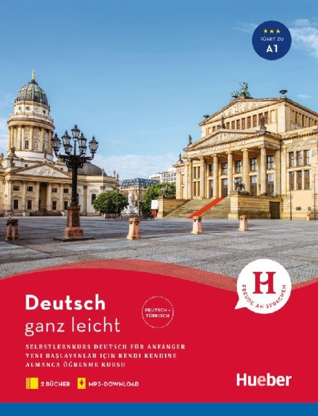 Buchcover und Innenansicht für das Buch: Deutsch ganz leicht A1