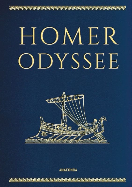 Buchcover und Innenansicht für das Buch: Homers Odüßee