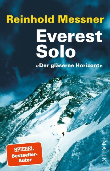 Buchcover und Innenansicht für das Buch: Everest solo