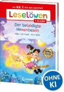 Buchcover und Innenansicht für das Buch: Leselöwen 1. Klasse - Der beleidigte Hexenbesen
