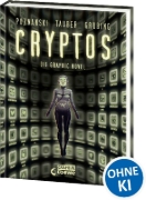 Buchcover und Innenansicht für das Buch: Cryptos - Die Graphic Novel