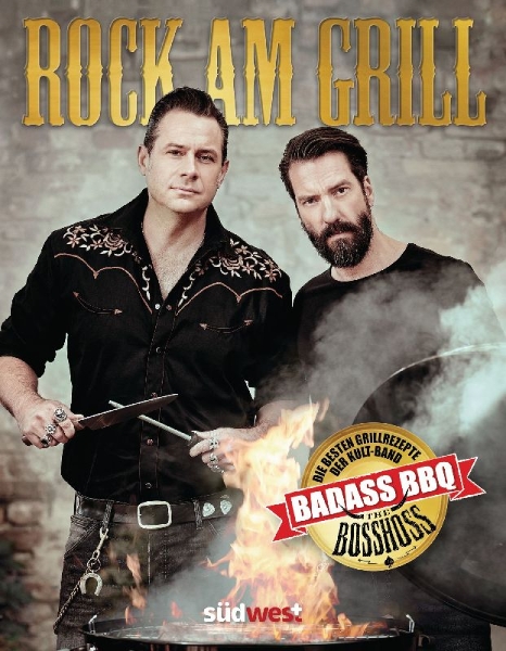 Buchcover und Innenansicht für das Buch: Rock am Grill