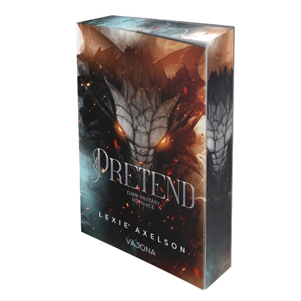 Buchcover und Innenansicht für das Buch: Pretend: A Dark Military Romance