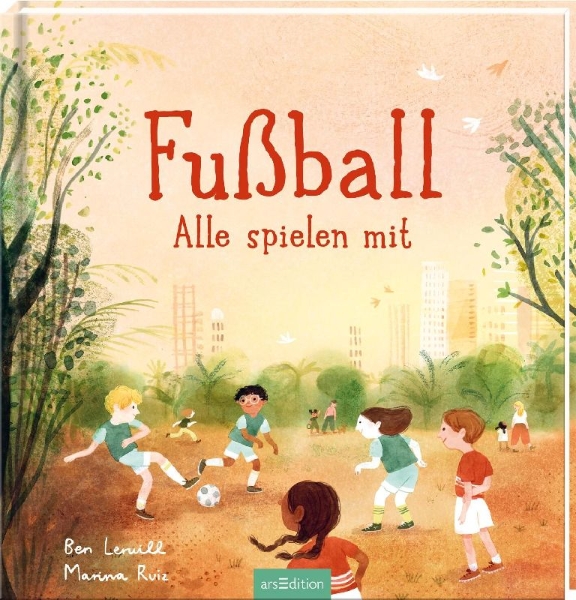 Buchcover und Innenansicht für das Buch: Let's Play Football