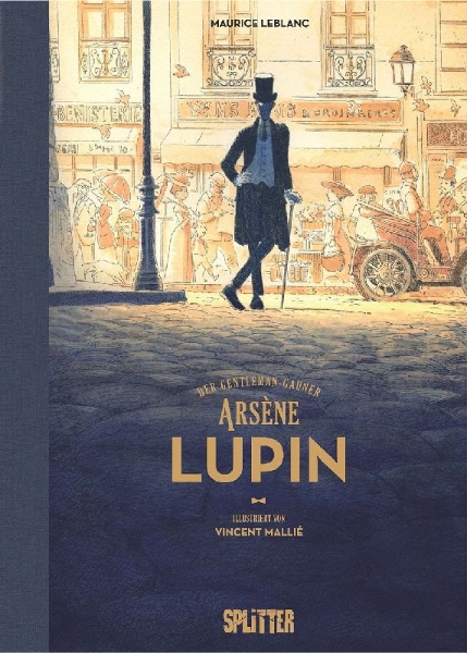 Buchcover und Innenansicht für das Buch: Arsène Lupin - Der Gentleman-Dieb
