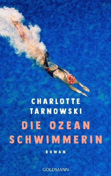 Buchcover und Innenansicht für das Buch: Die Ozeanschwimmerin