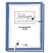 Buchcover und Innenansicht für das Buch: Kollegen ... sind wie eine große Familie - Das Erinnerungsalbum fürs Büro