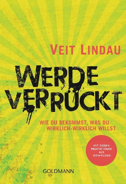 Buchcover und Innenansicht für das Buch: Werde verrückt