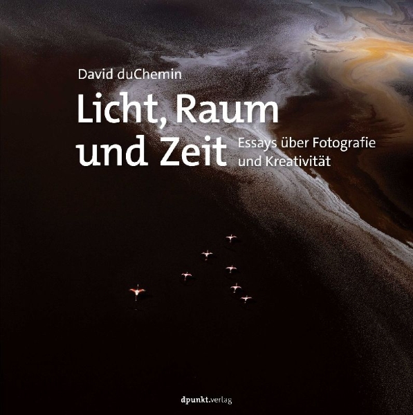 Buchcover und Innenansicht für das Buch: Licht, Raum und Zeit
