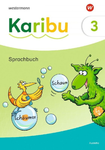 Buchcover und Innenansicht für das Buch: Karibu 3. Sprachbuch 3 plus Diagnoseheft Sprache 3